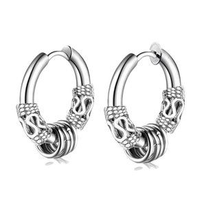 Small Ring Hoop Earrings for Men / Earrings Women , Men / Trend Jewelry